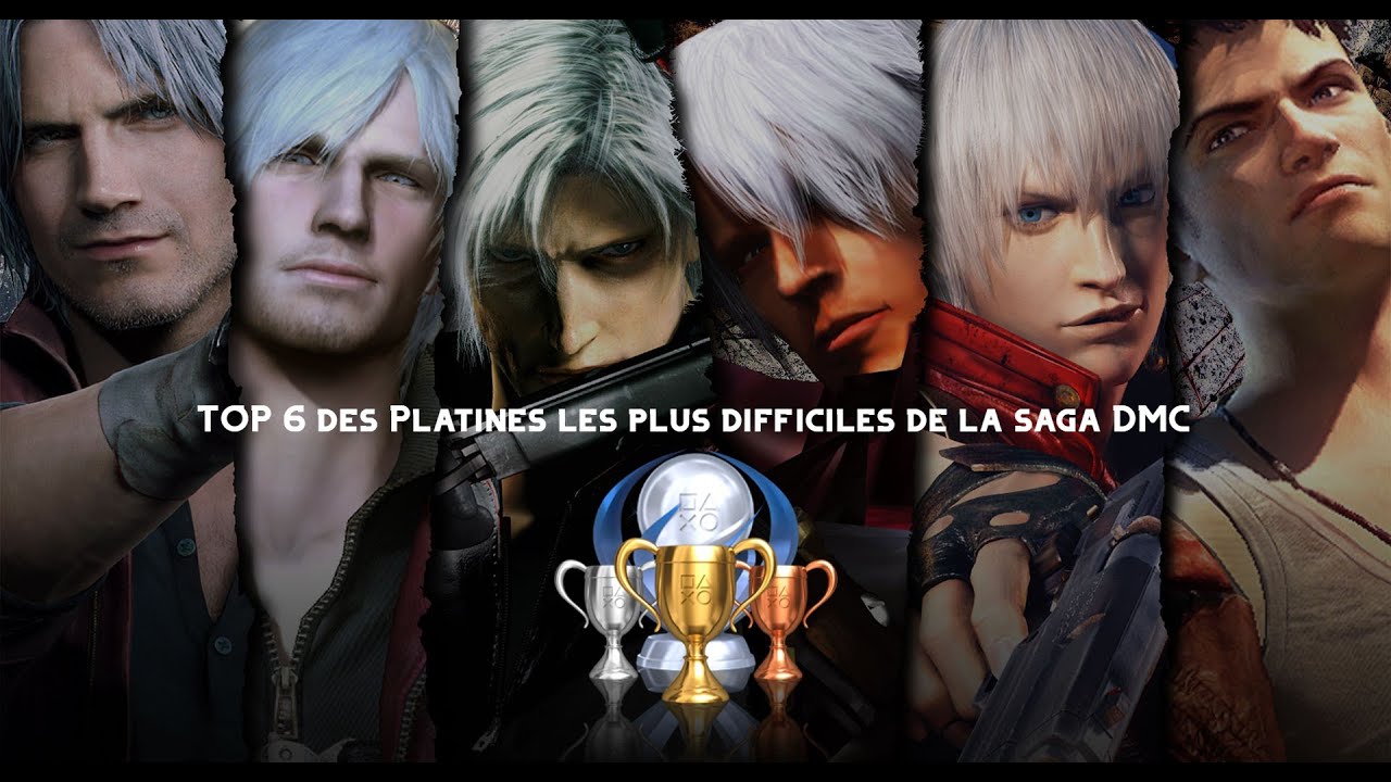 Classement des Trophées Platine Devil May Cry