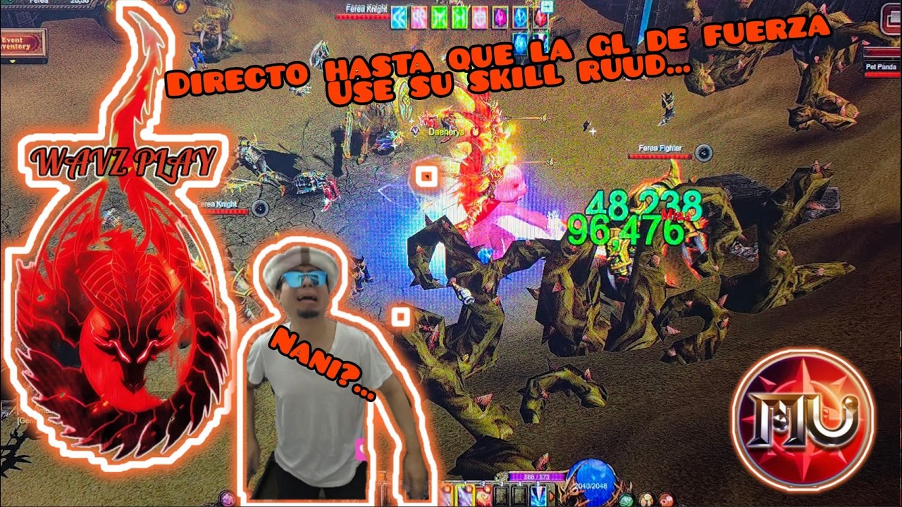 #muonline 😎Speed Server 04😝hasta que la GL saque habilidad Ruud 2/2🤪llego Sponsor de la GL😝👍