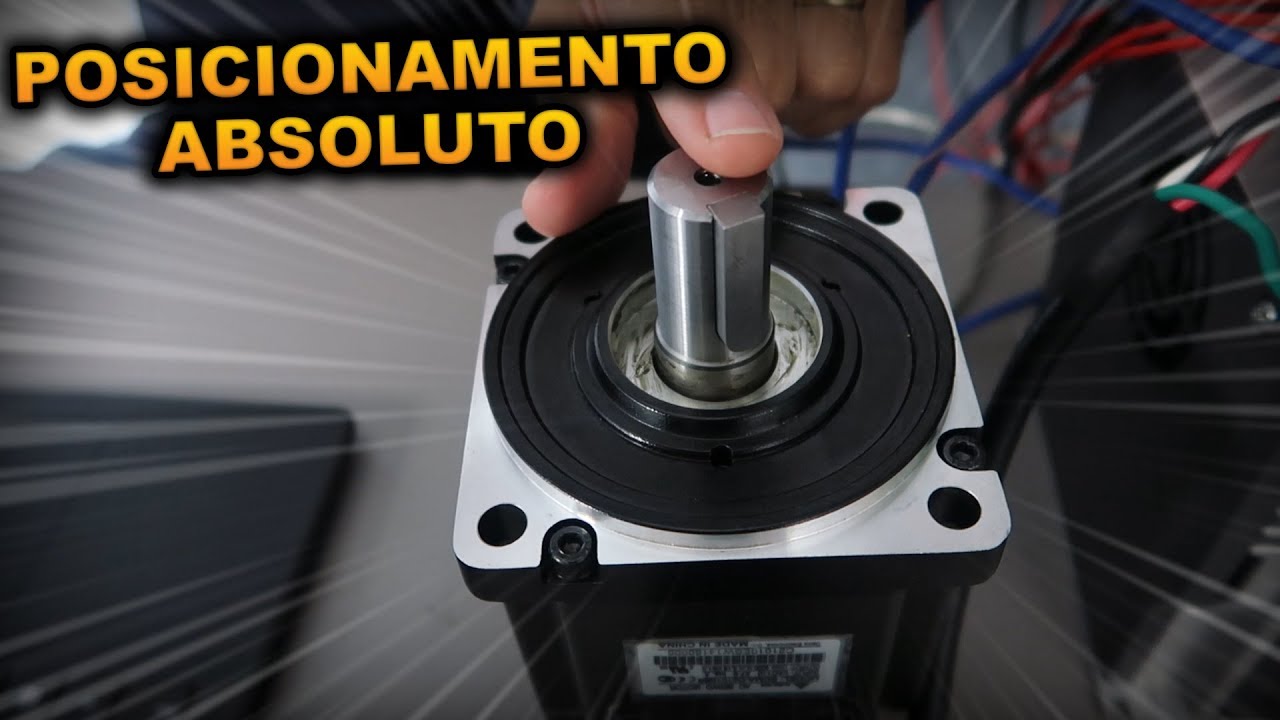 Comando de Posicionamento Absoluto! SERVO ACIONAMENTO! #08
