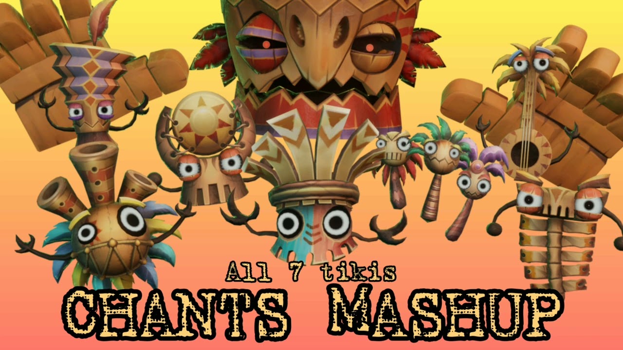 Tiki Tak Tribe - ALL 7 TIKIS CHANTS MASHUP (DK Country Returns)
