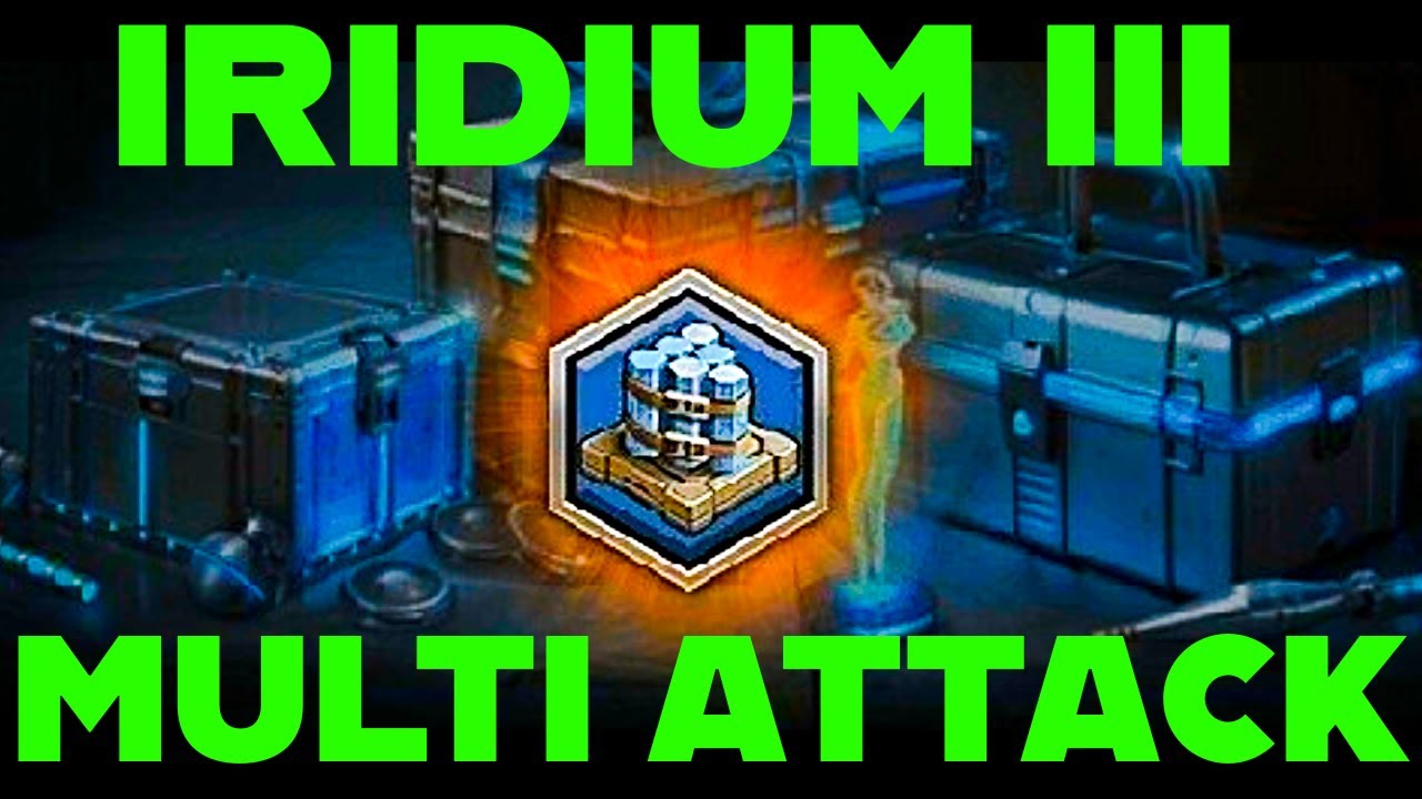 War Commander: Iridium III (Multi Attack, 3 Bases At A Time)