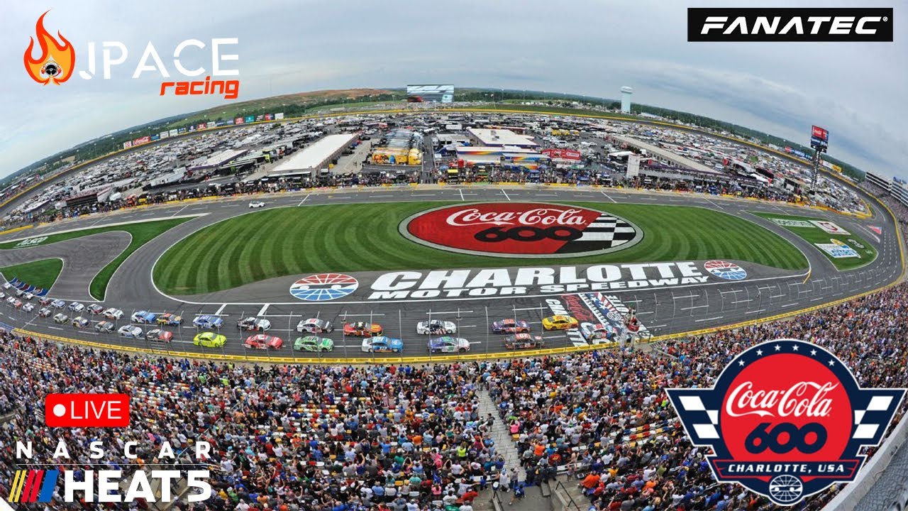 🔴 LIVE Nascar Heat 5 Charlotte 600 - Jpace Racing | Fanatec