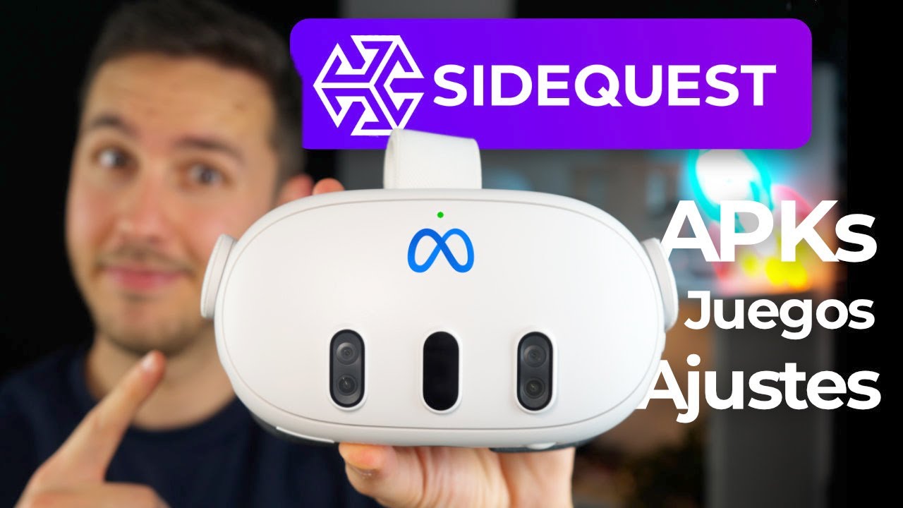 Cómo instalar SIDEQUEST en Meta Quest 2 y 3 ✅ La APP para instalar APKs y juegos GRATIS
