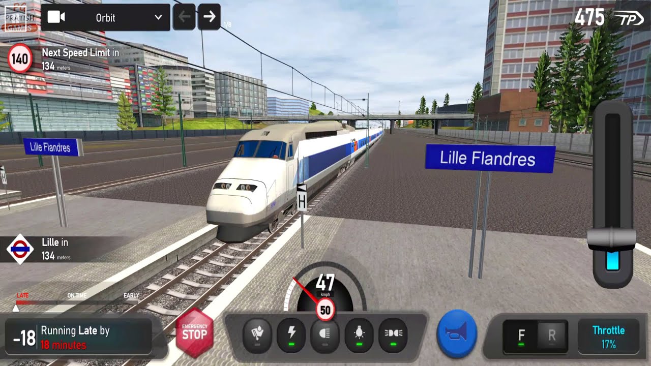 Euro Train Simulator 2: Game Android Gameplay | Best Train Games for Android | Train Game Download