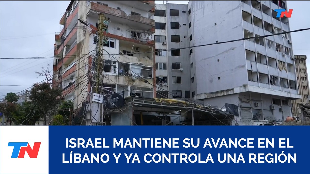 TN EN MEDIO ORIENTE I Israel avanza por tierra en el L&iacute;bano y EE.UU. mandar&iacute;a 10.000 soldados