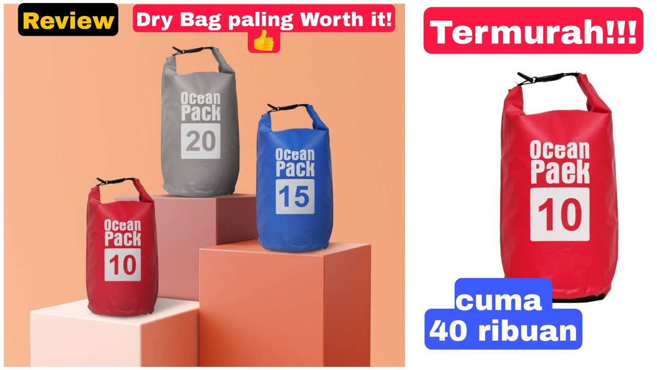 Dry Bag 10L Termurah! - Paling Worth it 👍