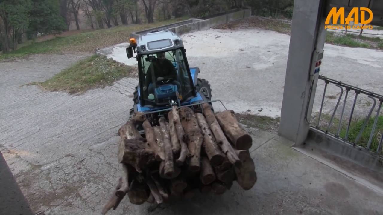 Prueba en campo con el tractor BCS VOLCAN V800