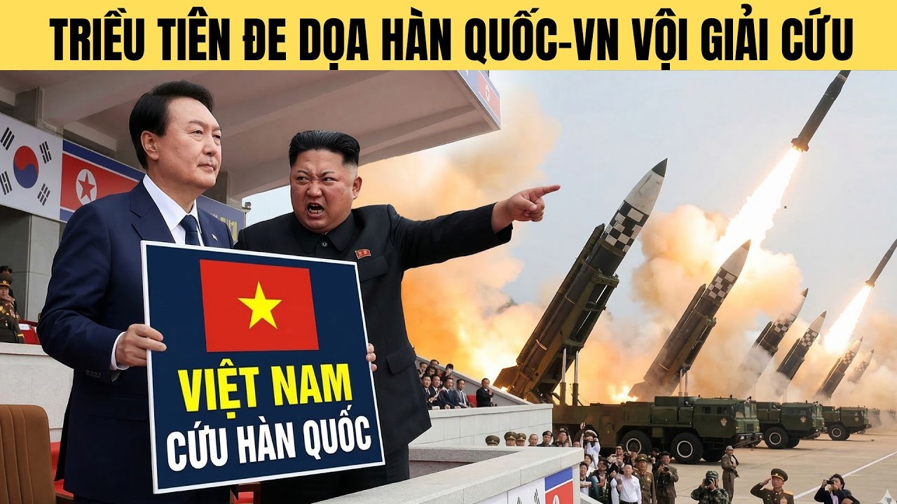 Hàn Quốc quá khôn cầu cứu VN khi bị Triều Tiên đe dọa tấn công?
