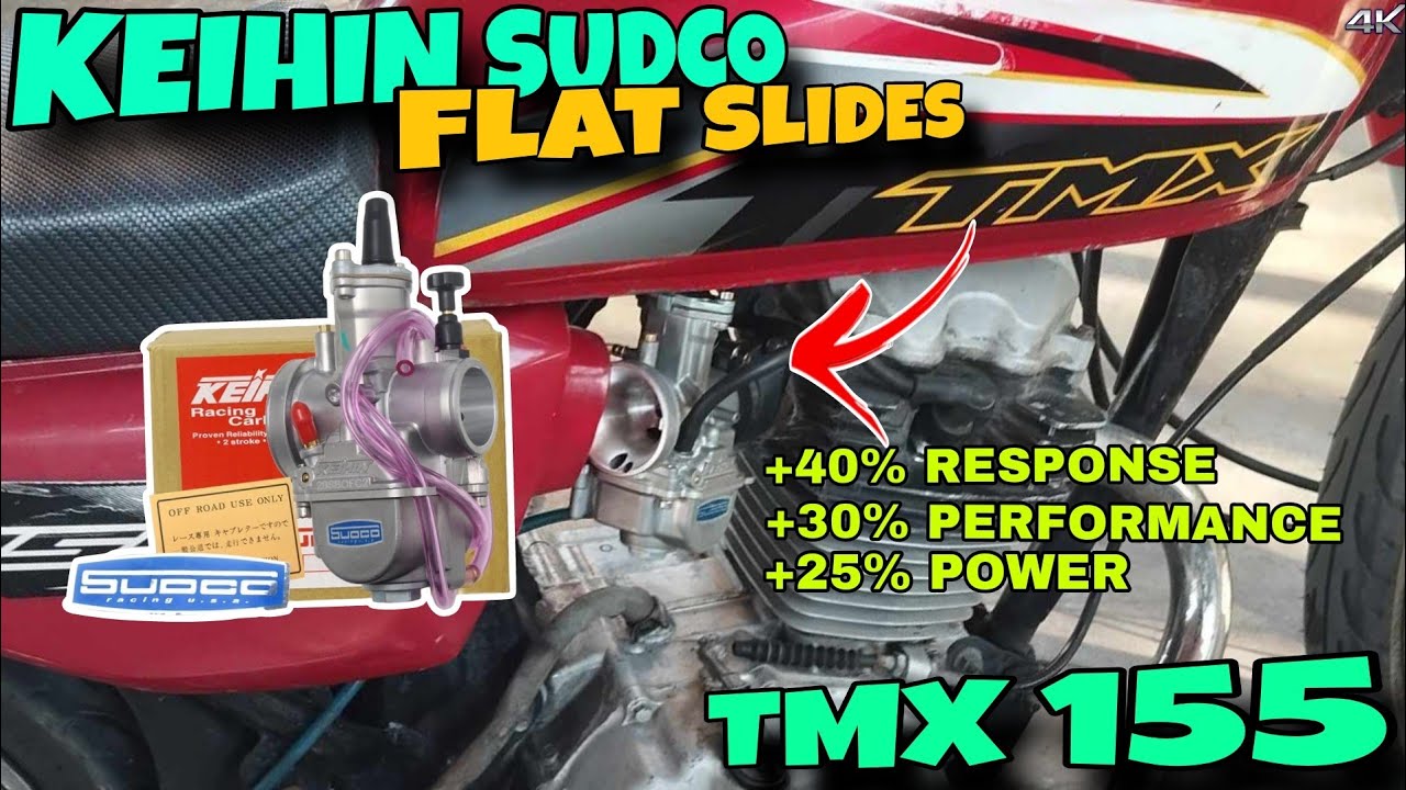 INSTALLING KEIHIN SUDCO FLAT SLIDES CARBS TO HONDA TMX 155 | HIGH POWER - PERFORMANCE - SPEED 🔥