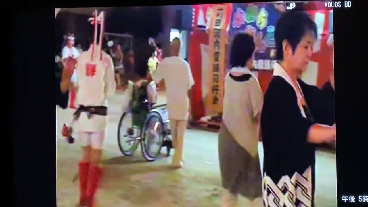 H27/8/7 我孫子東盆踊り　苅田河内音頭同好会　河内音頭　辻本秀雄さん