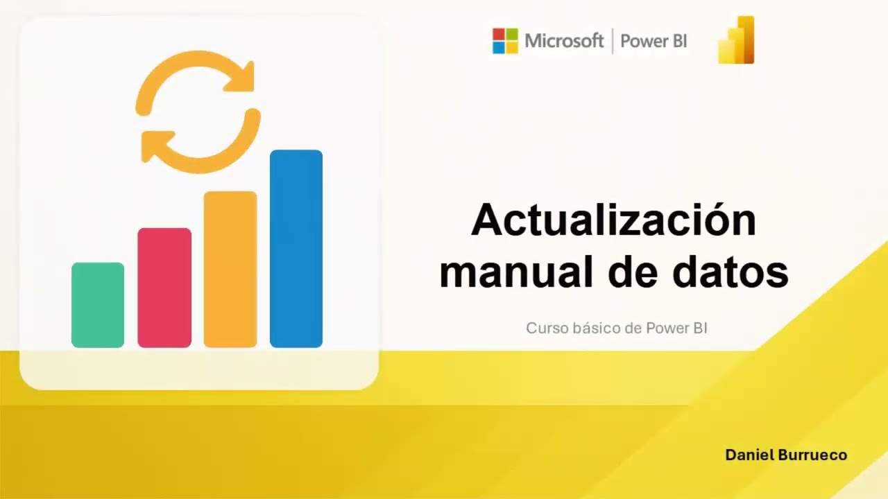 Power BI | Actualización manual de datos