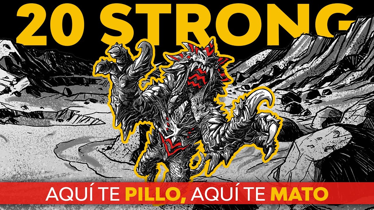 AQUÍ TE PILLO, AQUÍ TE MATO - 20 Strong (Unboxing y partida en solitario)