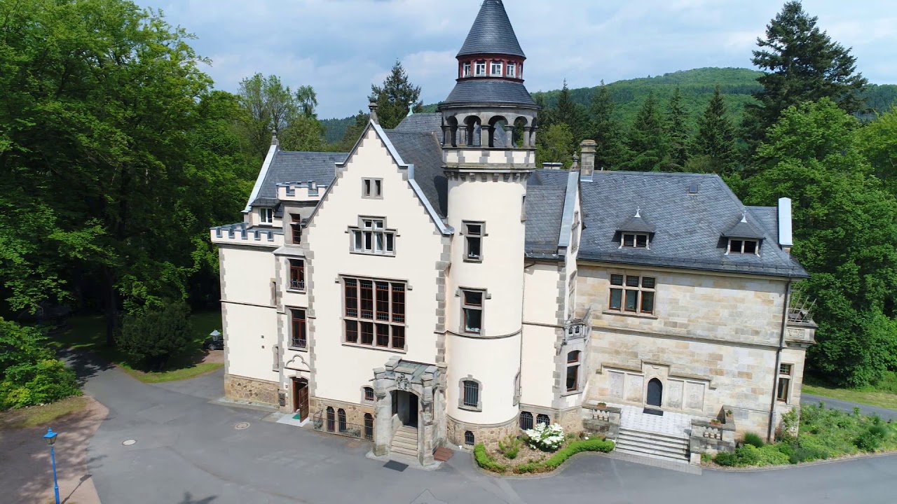 Lietz Internat Hohenwehrda von oben sehen
