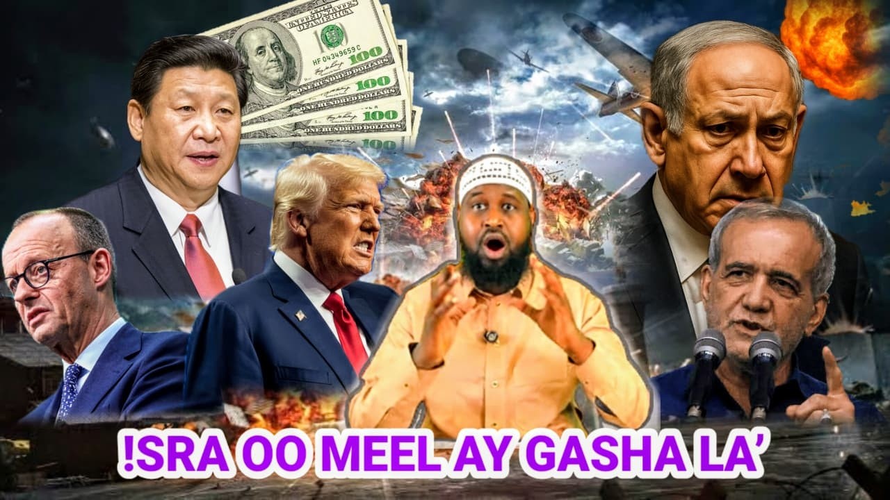 MEEL AY GALAAN AYAY LA’ YIHIIN; !SRA: TRUMP OO AMERIKA QASAARIYAY ! SHIINAHA VS AFRIKA