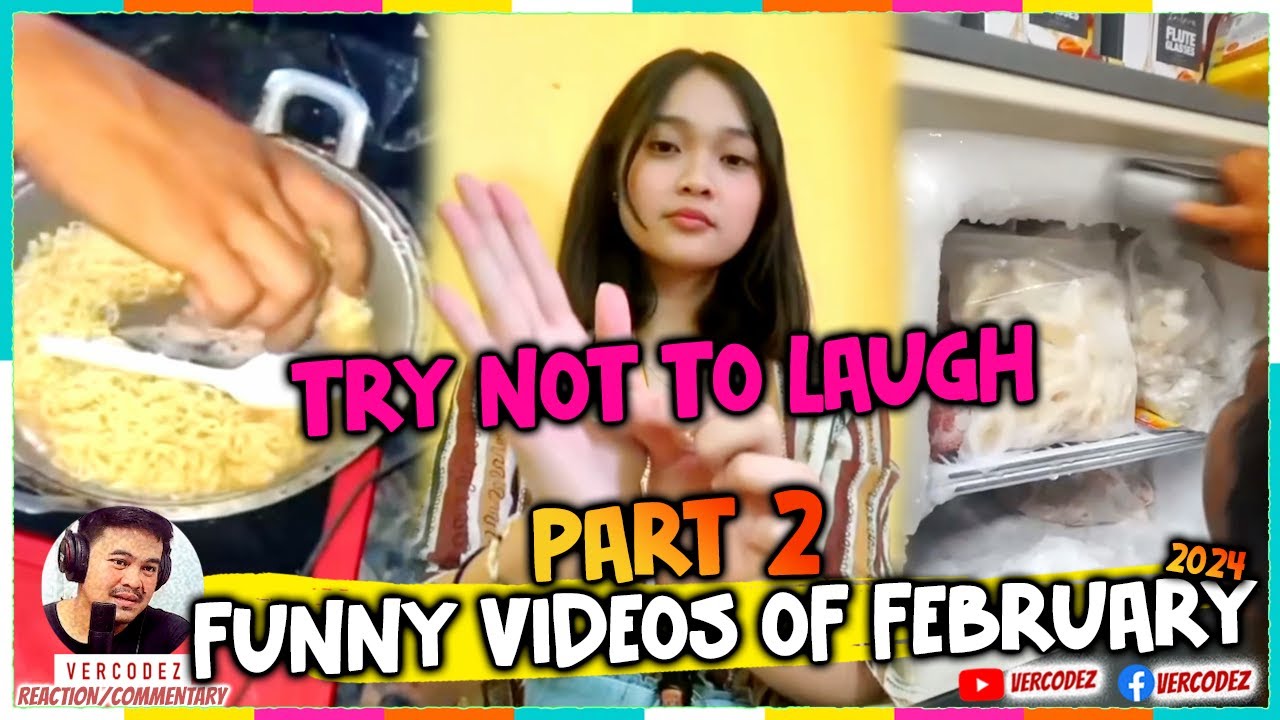 Try not to laugh at Best Funny Videos of Feb. 2024 PART 2, funny videos | VERCODEZ (reaction video)