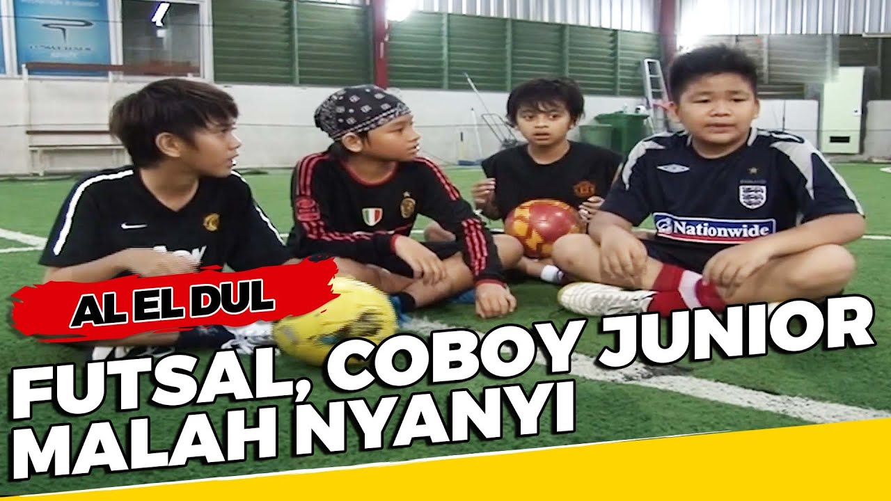 Diajak Tanding Futsal, Coboy Junior Malah Nyanyi di Tengah Lapangan | AL EL DUL ANTV