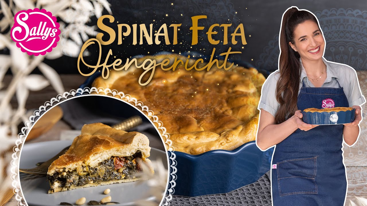 Spinat Feta Ofengericht / Sallys Welt