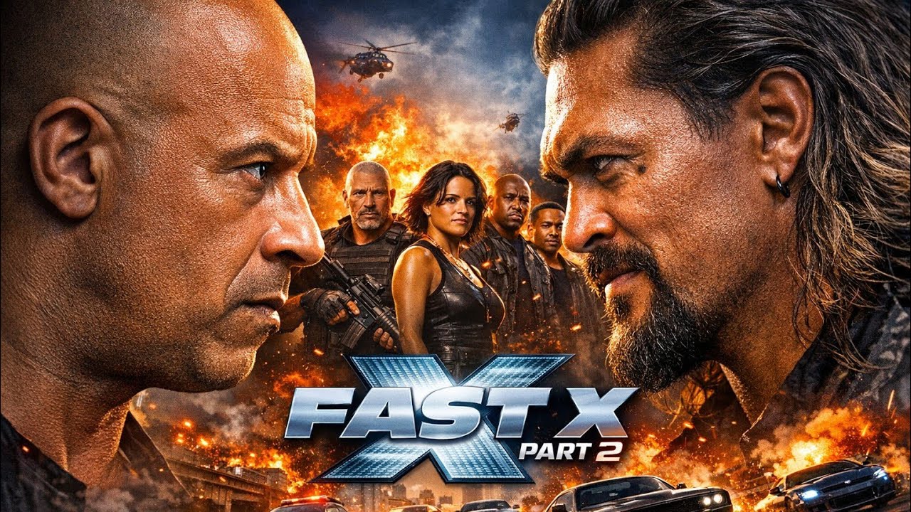 Fast X Part 2 Official Trailer | Vin Diesel, Jason Momoa, Dwayne Johnson|q Ai concept 