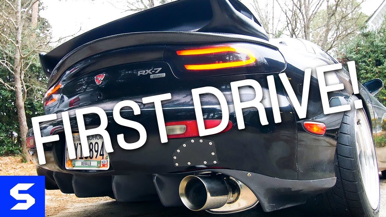 FIRST DRIVE in the BRIDGEPORT FD RX-7!
