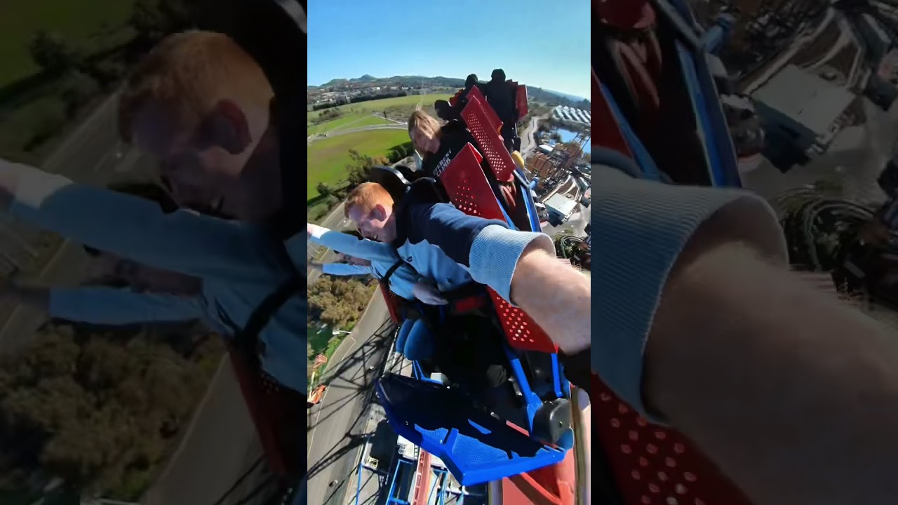 Triple launch coaster😱 This is amazing!🔥