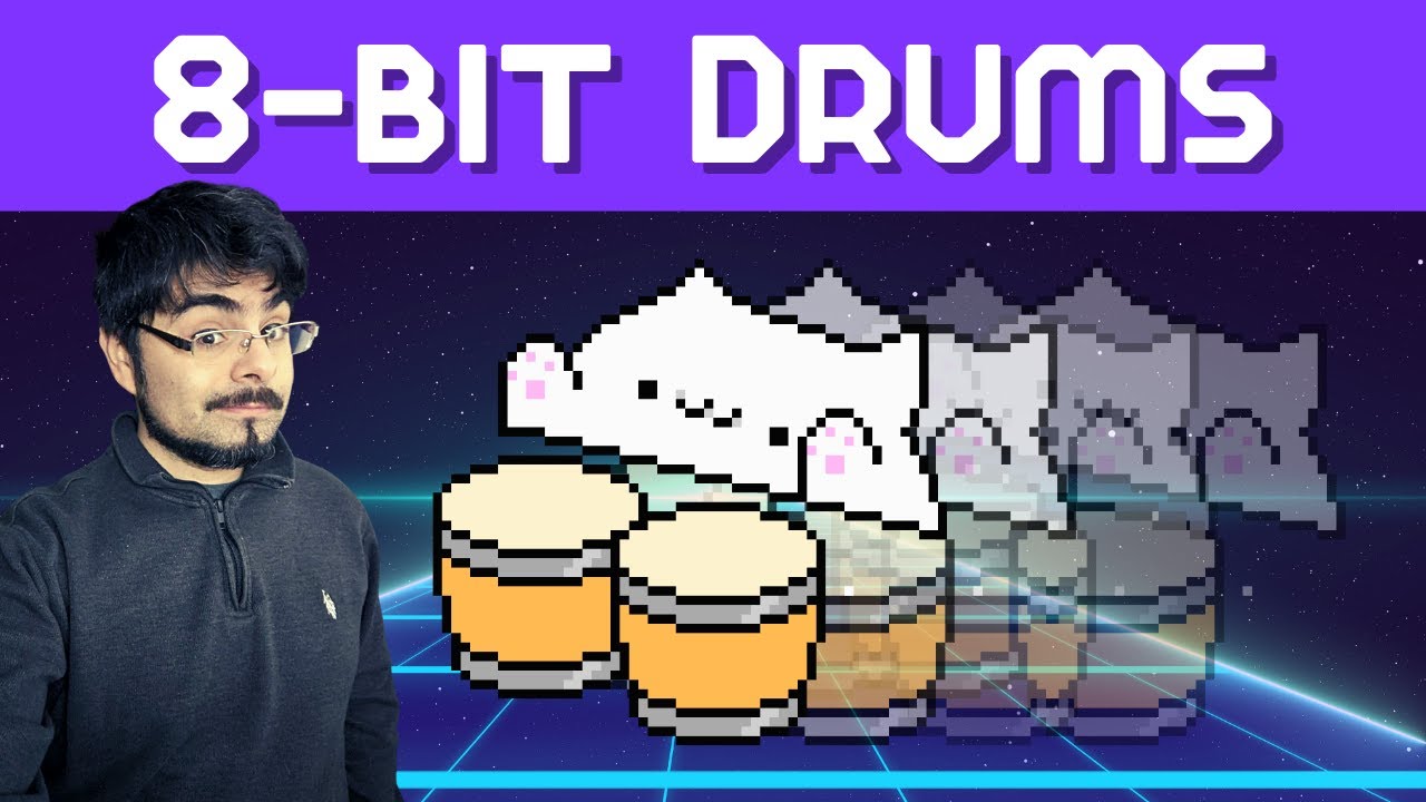 How to make simple 8-bit drums in Korg Gadget 2