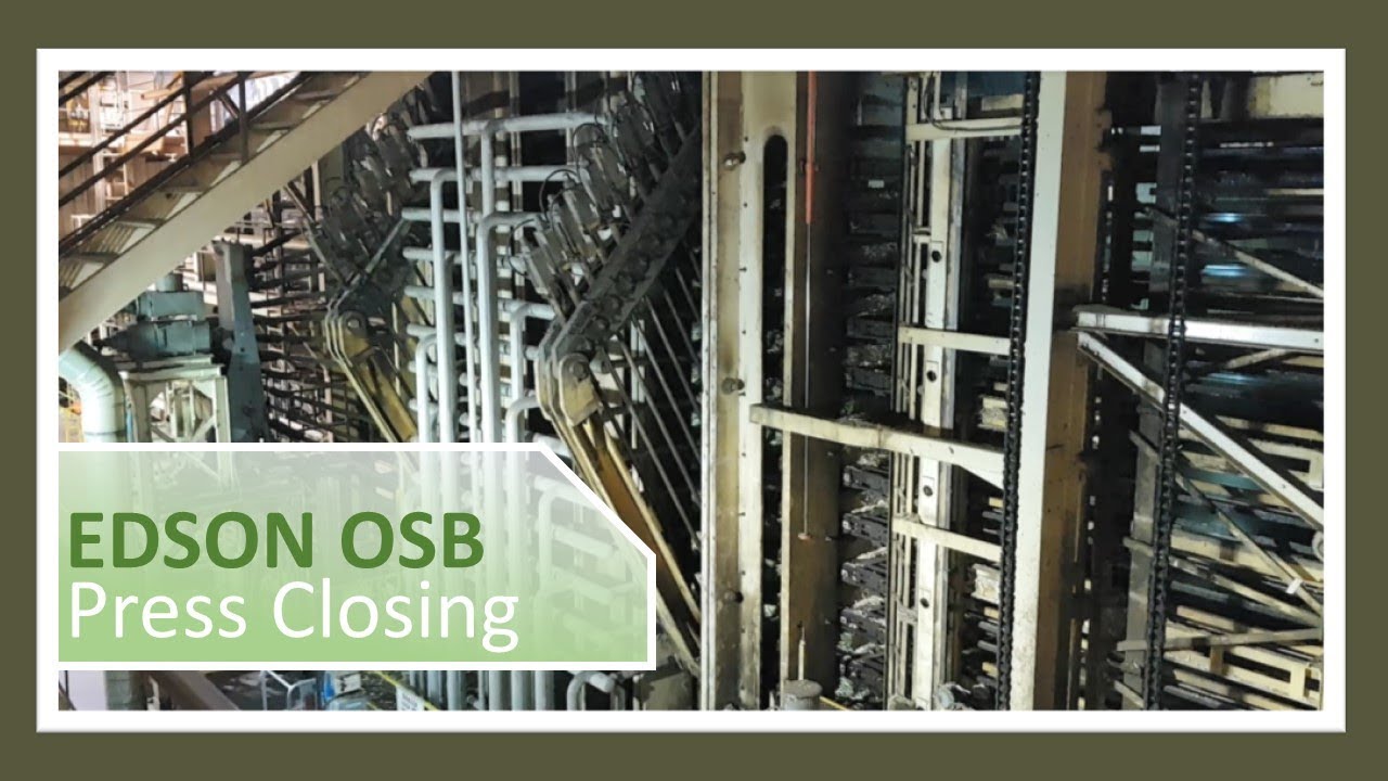 Edson OSB Mill - Weyerhaeuser - Water Press Closing