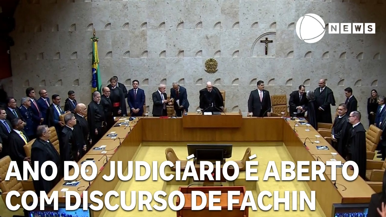 Ano do Judici&aacute;rio &eacute; aberto com discurso do ministro Edson Fachin