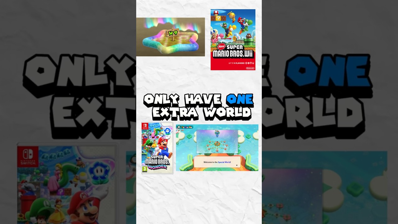 This FORGOTTEN Mario Game has HOW MANY BONUS WORLDS?! #mario #gaming #supermariobrosthelostlevels