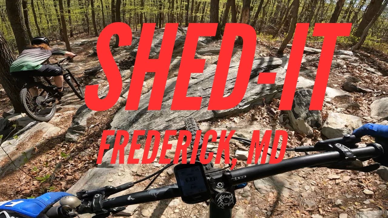 A Little Shed-It to Start the Year - Frederick Watershed Mountain Biking - Frederick, MD