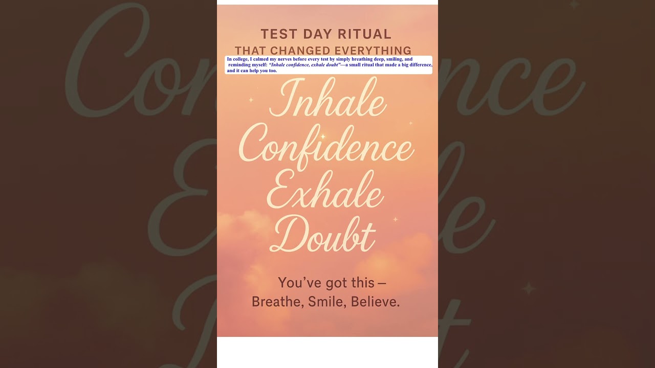 How I Beat Test Anxiety in College (No Magic, Just Mindset)