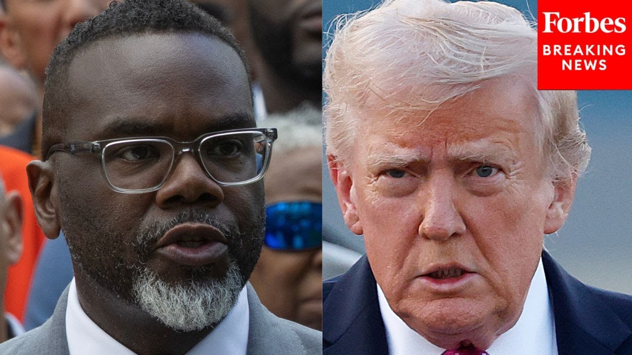 Chicago Mayor Brandon Johnson Accuses Trump Of Implementing 'Illegal' Tariffs