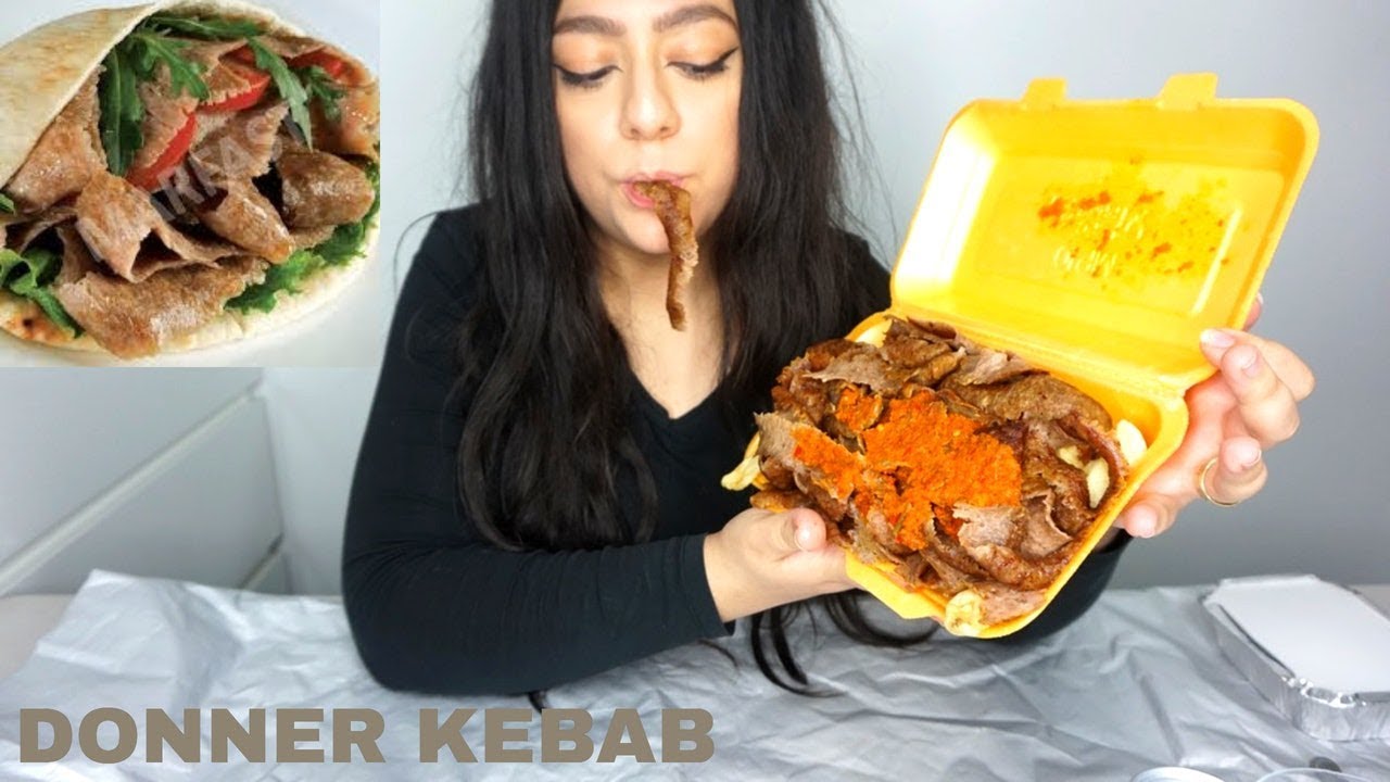 DONNER KEBAB MUKBANG | BIG BITES | EATING SHOW