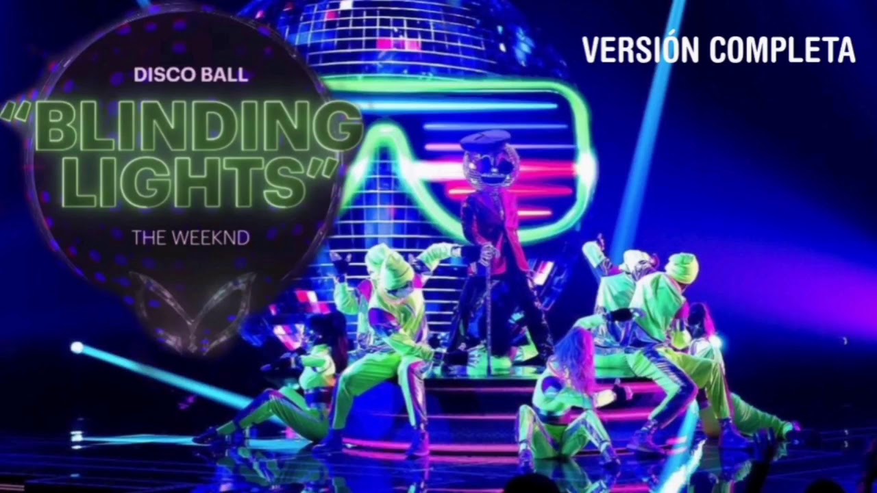 Disco Ball - Blinding lights (Canci&oacute;n completa) / Qui&eacute;n es la m&aacute;scara 2020
