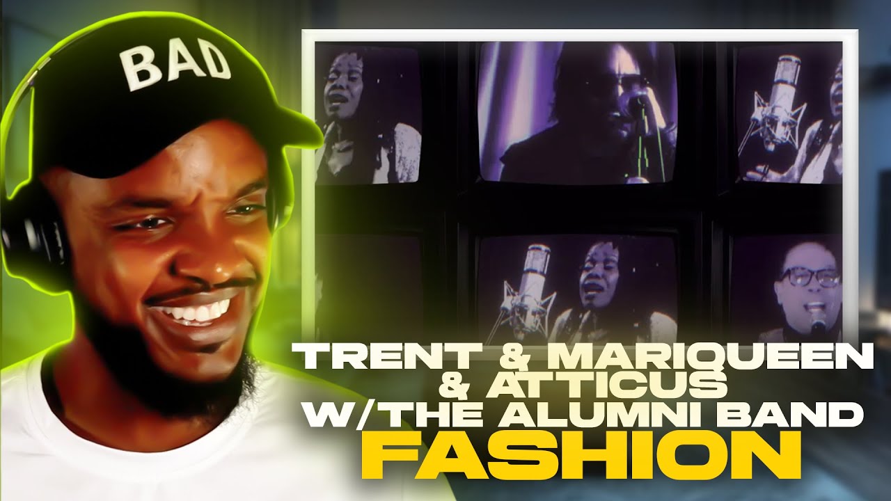 Трент и Мэрикуин Резнор, Аттикус Росс с группой выпускников «Fashion» на кавере Боуи РЕАКЦИЯ