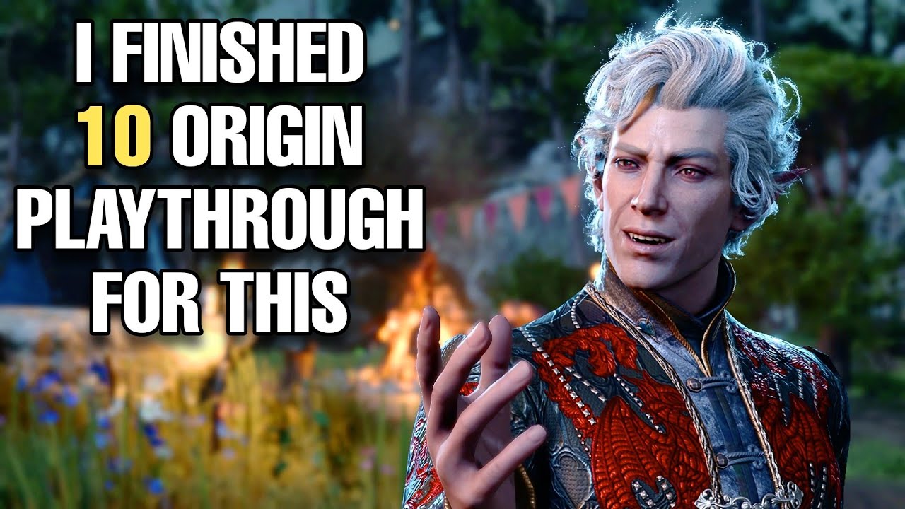 Ascended Astarion roasts all origin companions in epilogue
