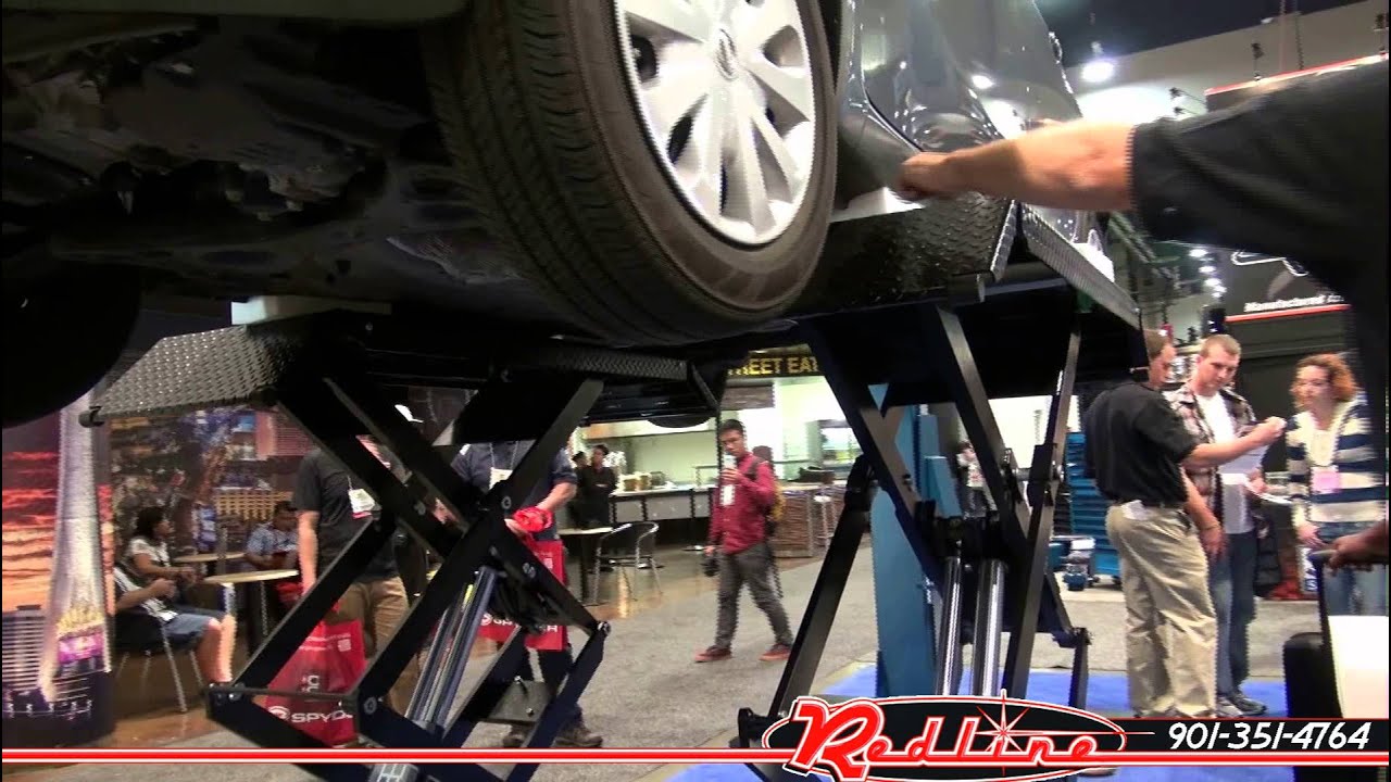 Nussbaum Scissor Auto Car Lift by RedlineStands.com