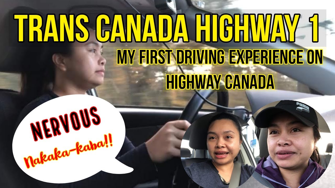 TRANS CANADA HIGHWAY 1||MY FIRST DRIVING EXPERIENCE REACTION||MAYAN'S VLOG