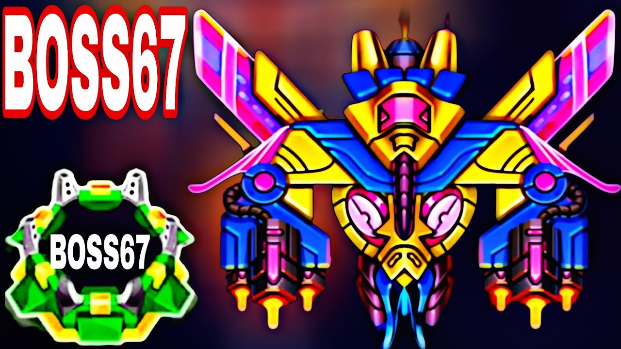 GALAXY SPACE SHOOTER BOSS 67 FIGHT BY ROCKET STUDIO #100