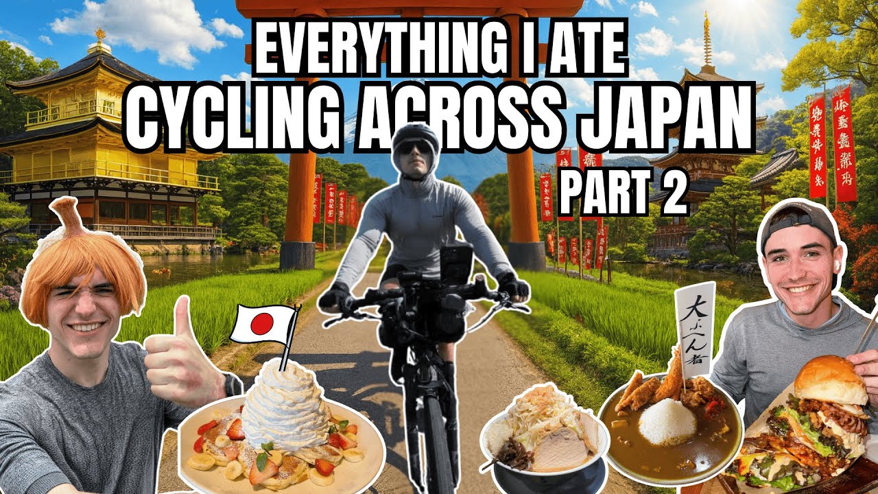 Everything I ate to Cycle Across Japan | Part 2