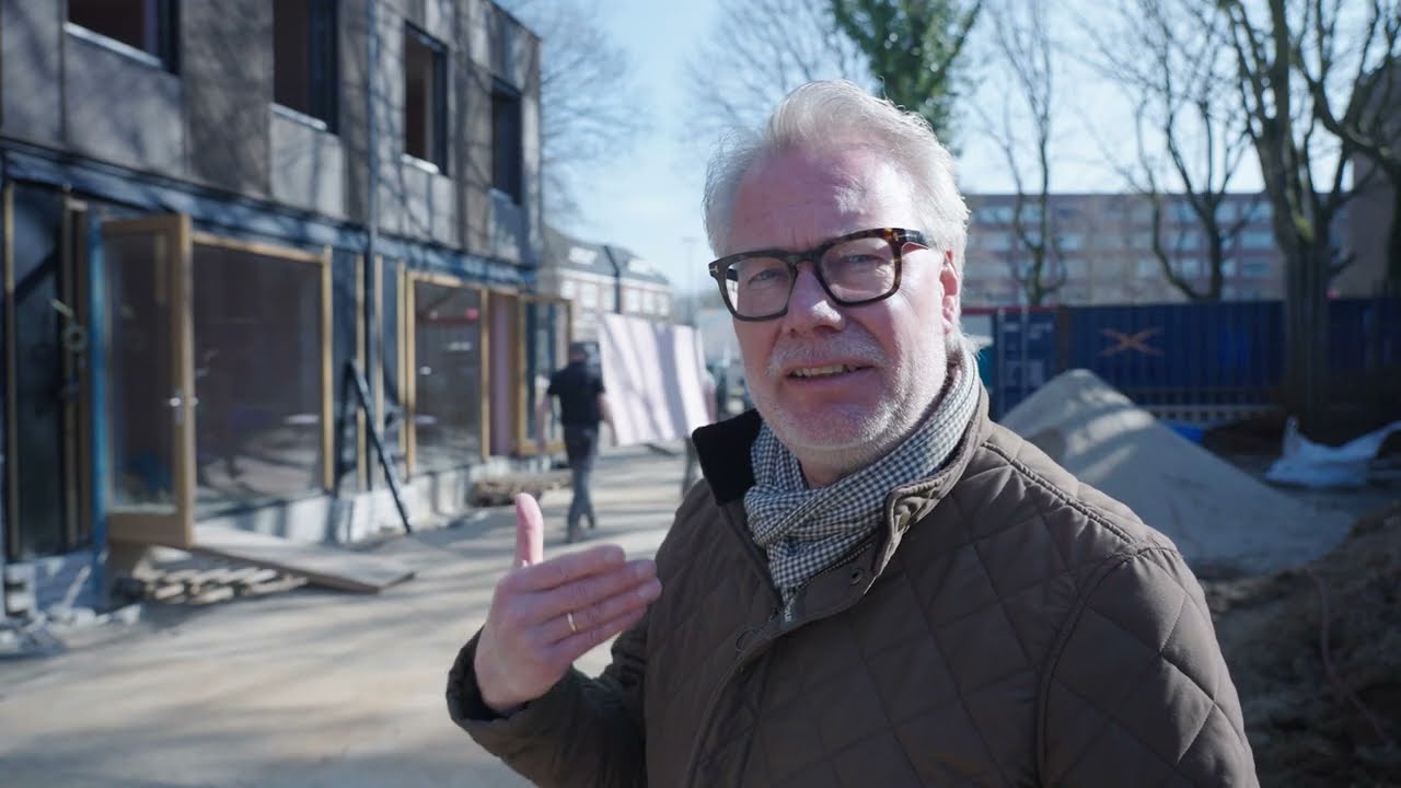 Circulair bouwen op de hoek van de Noordhoekring en Laagstraat in Tilburg - Tiwos