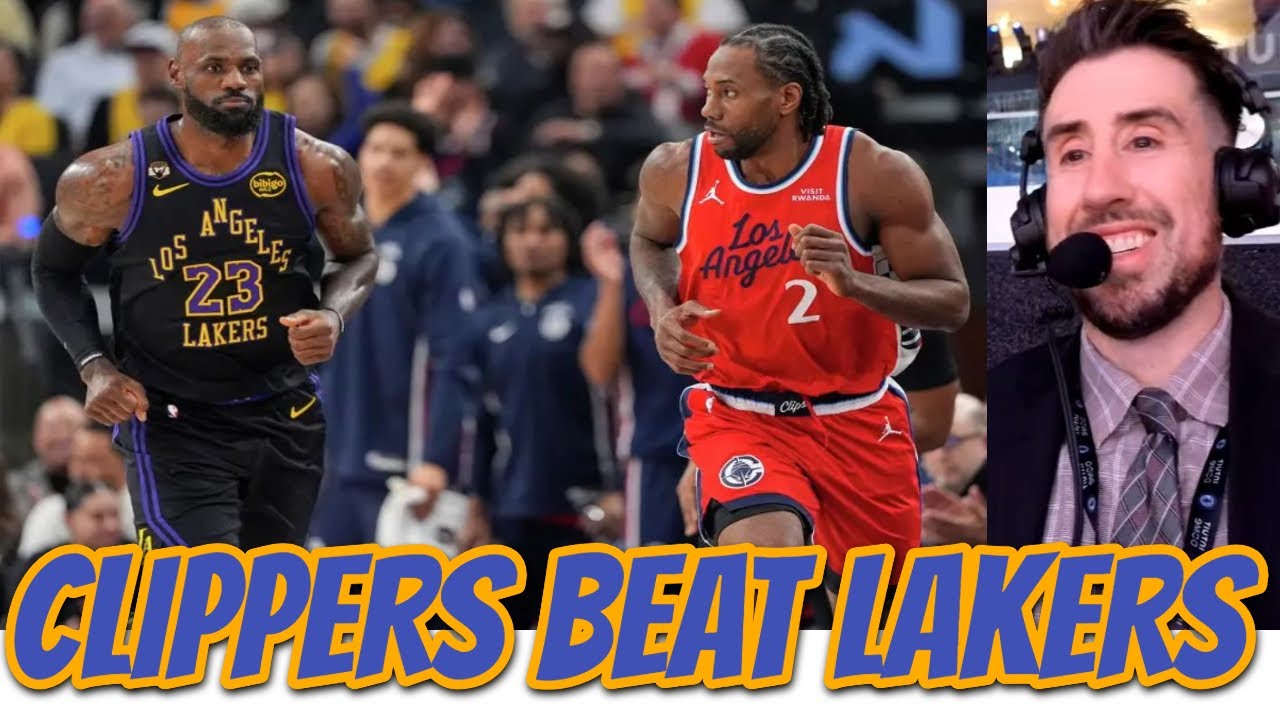 CLIPPERS HOLD ON TO BEAT THE LAKERS