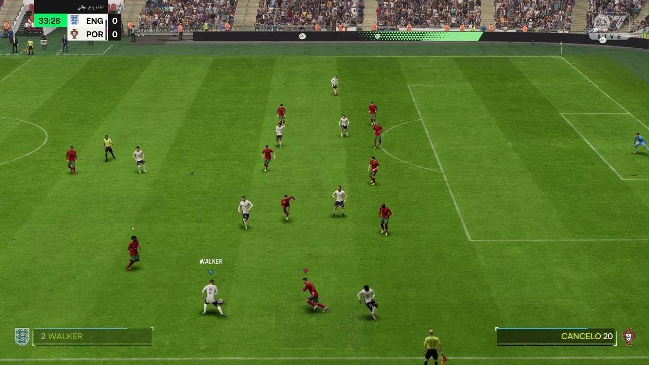 EA SPORTS FC 24_  البرتغال ضد اقلترا انا البرتغال وبابا اقلترا