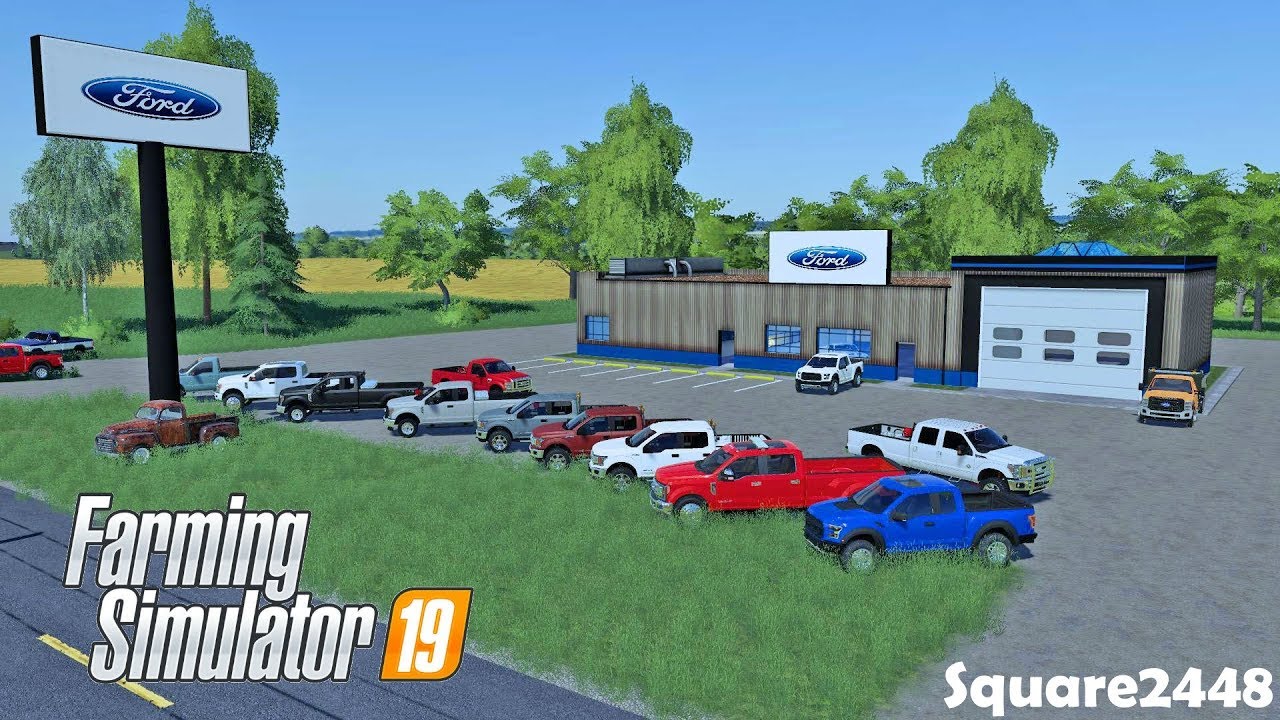 New Ford Dealership | Preparing For Grand Opening | Farming Simulator 19