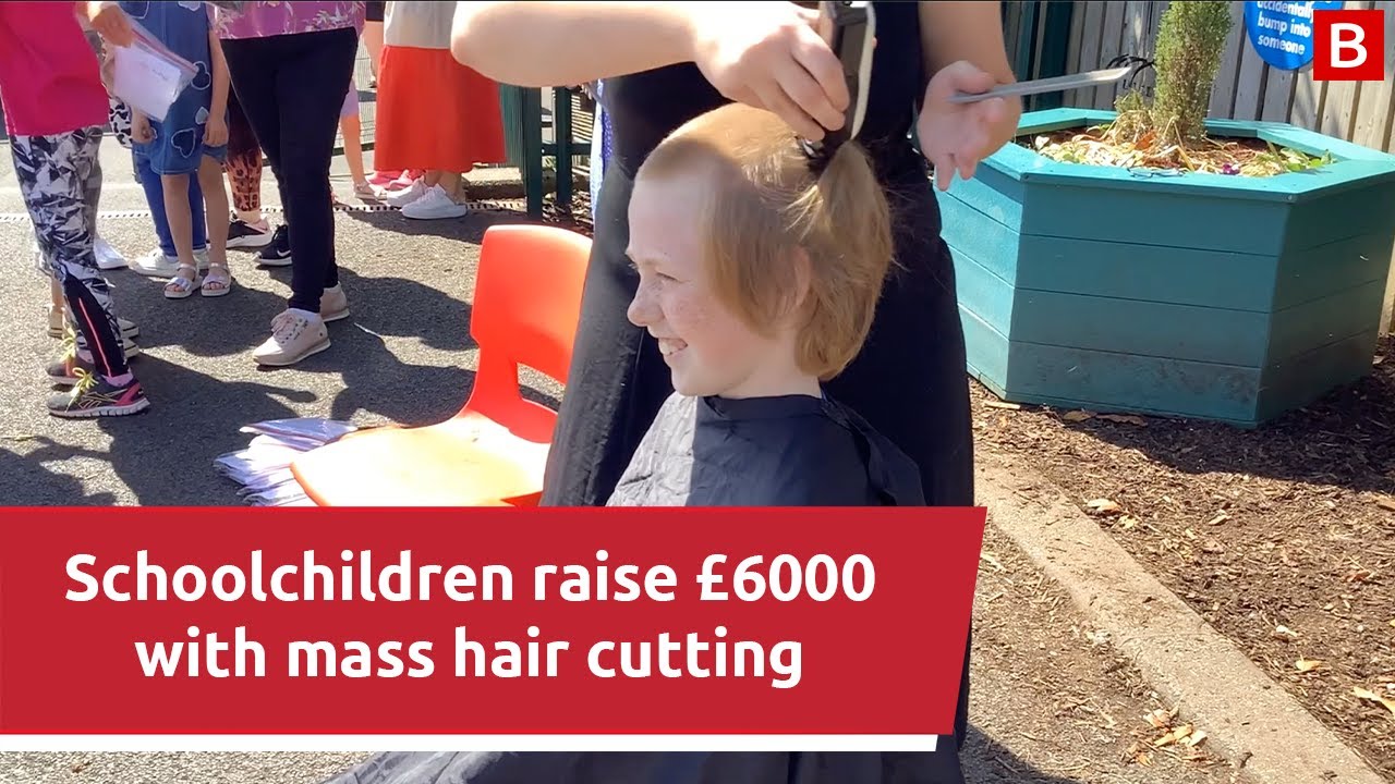 £6000 raised for Little Princess Trust | Pupils & staff get  hair cut | Richhill Hardy Memorial PS