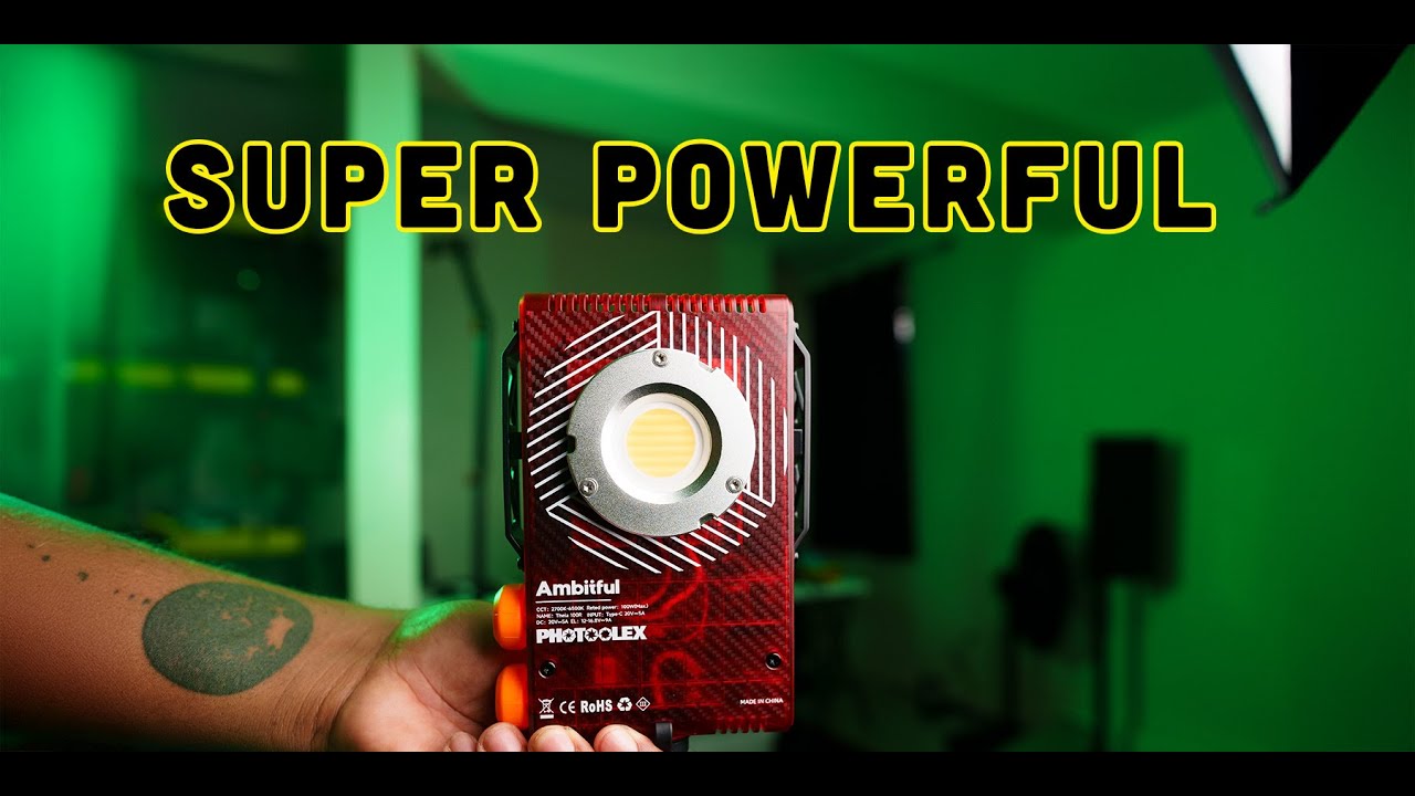 Is This the Best Portable LED Light for Creators- Ambitful Q100Lite