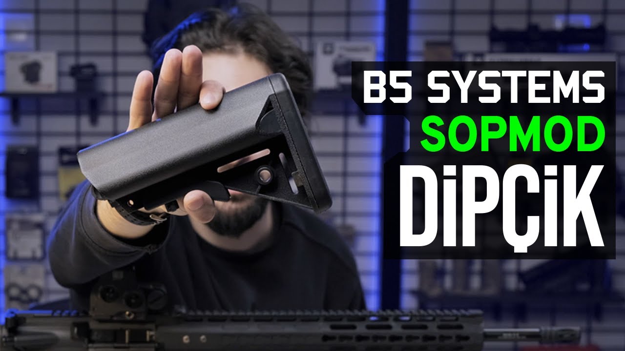 AR15/M4'ler için Üretilen En İyi Dipçik B5 Systems Enhanced Sopmod  |  İNCELEME