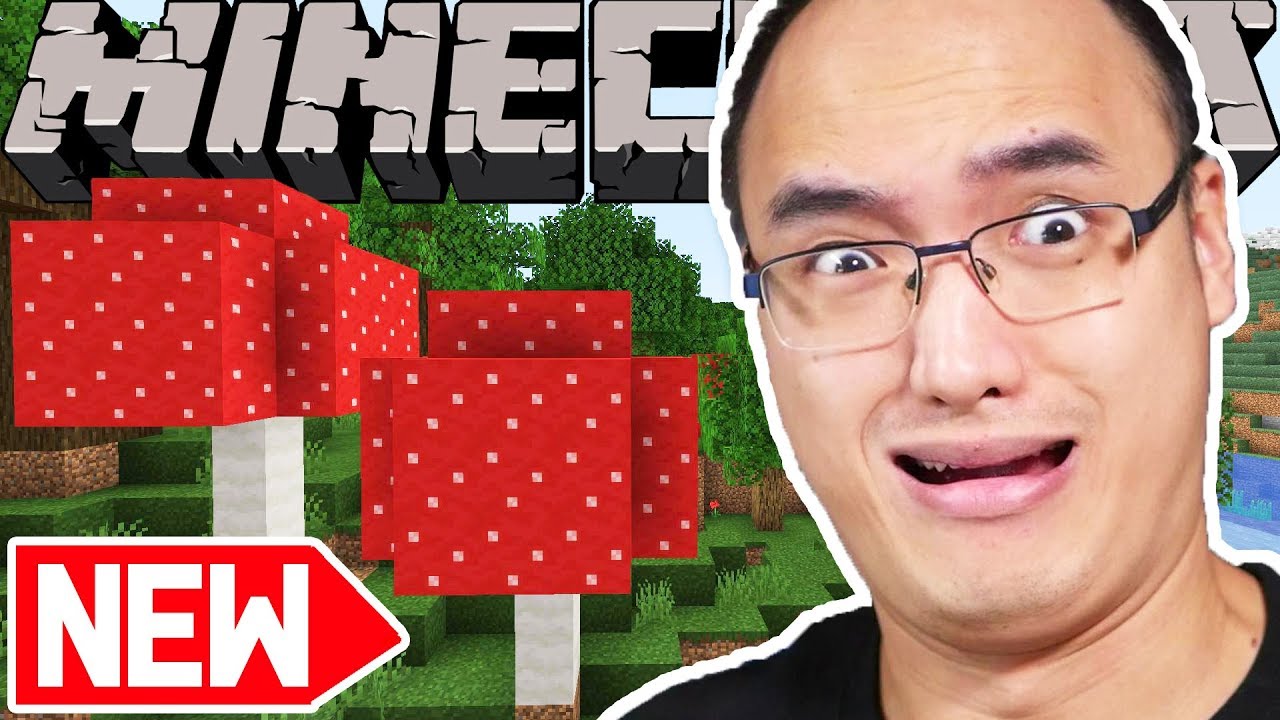 J'AI D&Eacute;COUVERT LE ROYAUME CHAMPIGNON SUR MINECRAFT !