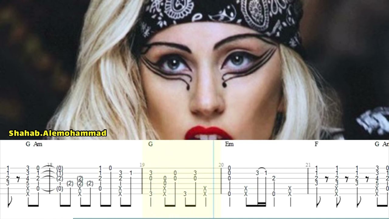 Guitar Zero to Hero: Melody ' Bloody Mary '‌ by Lady Gaga | Easy Guitar Tutorial