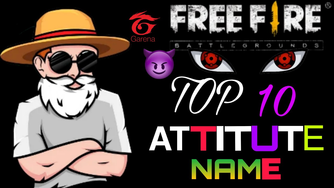 Top 10 Attitude Nicknames😈 | 2024 Best Attitude Nicknames@Gamezo7