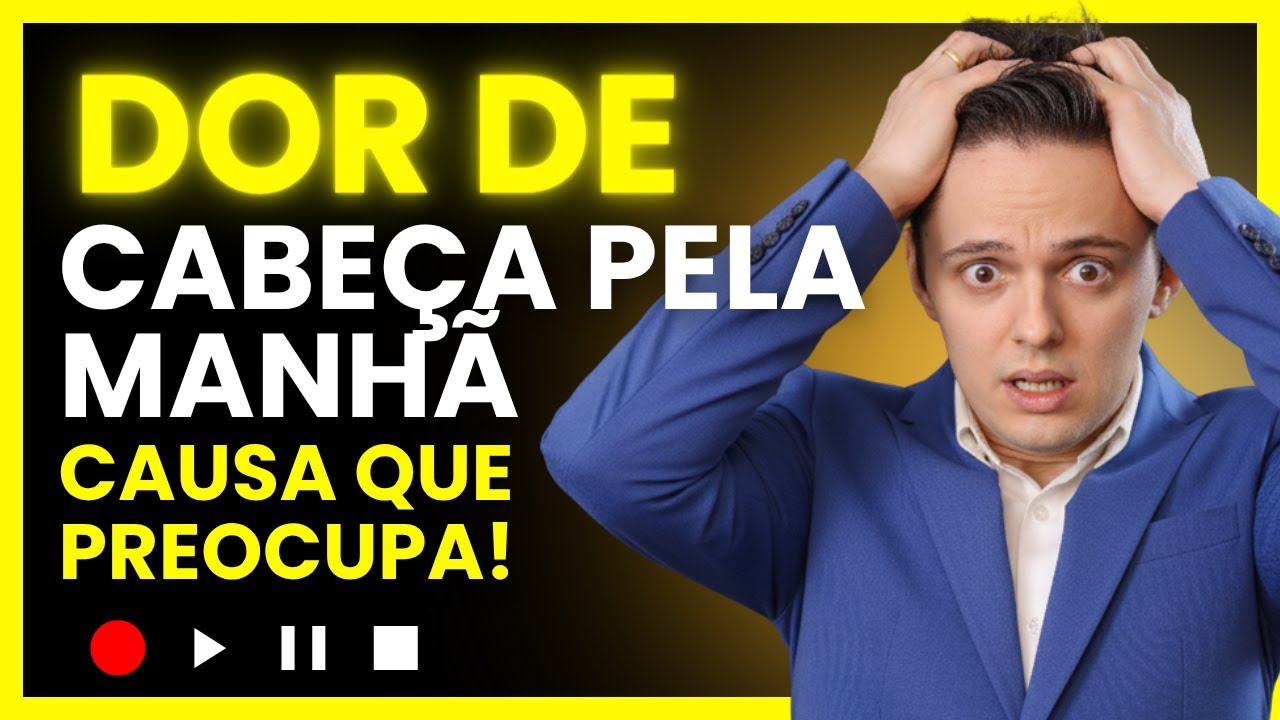 Você costuma acordar com dor de cabeça? Isso pode ser um sinal de Ronco e Apneia do sono!